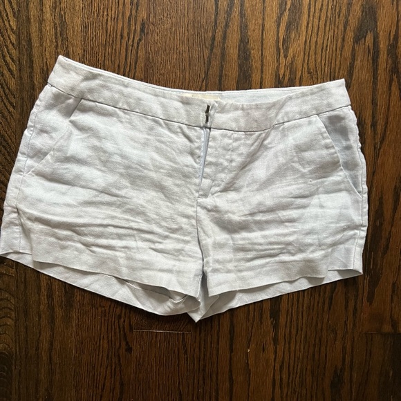 Joie Linen Shorts ~ Light Blue ~ Size 4 - Picture 7 of 7